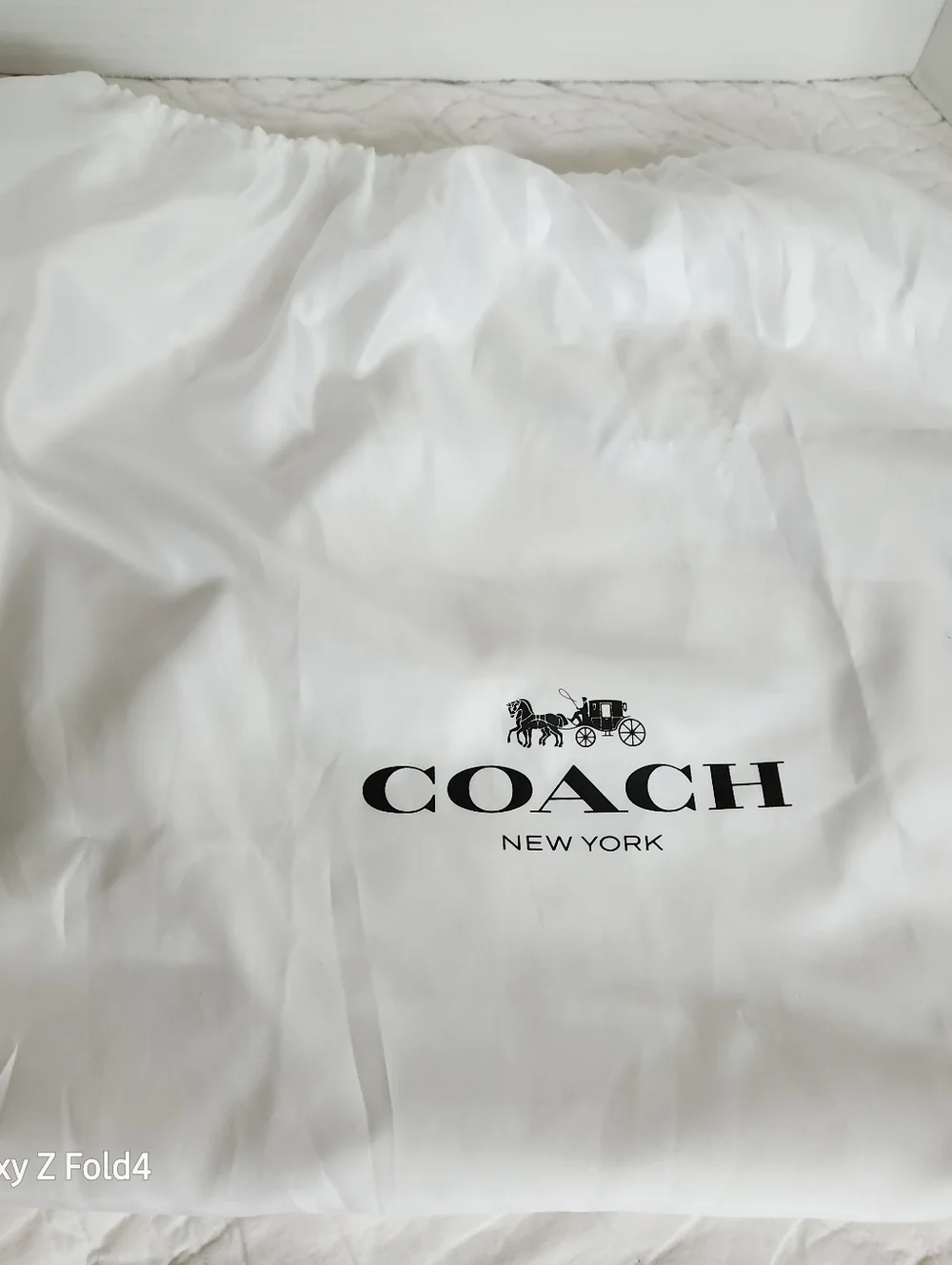 Coach Bright Blue Pebbled Leather Tote with New Tag + Wallet - Picture 15 of 16